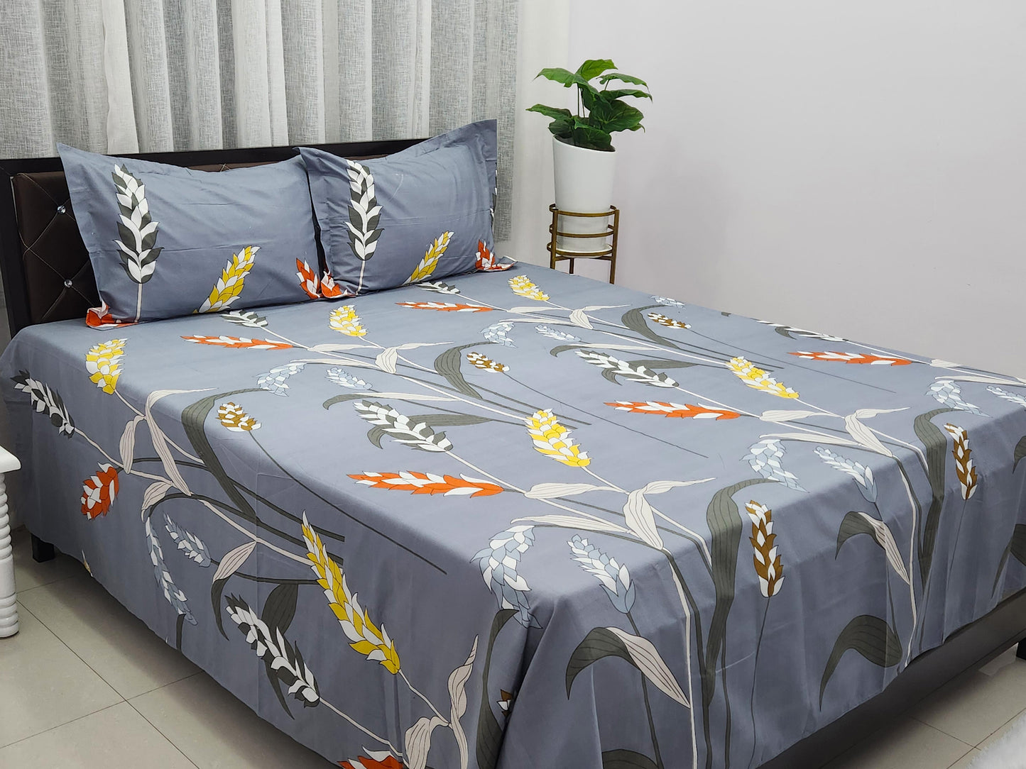 Avi - Grey Bedsheet