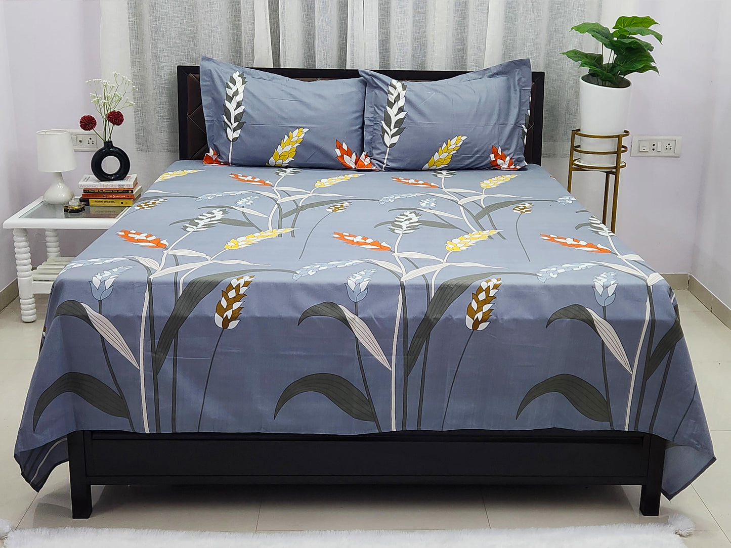 Avi - Grey Bedsheet