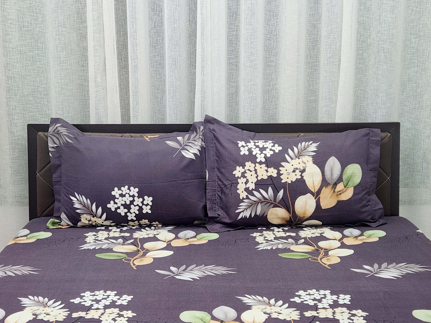 Iris- Purple Bedsheet