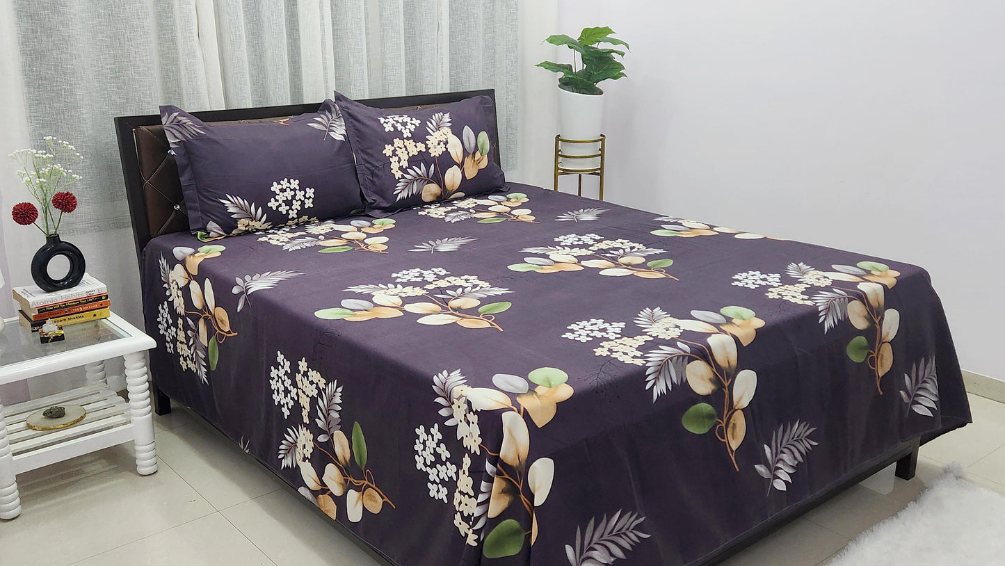 Iris- Purple Bedsheet