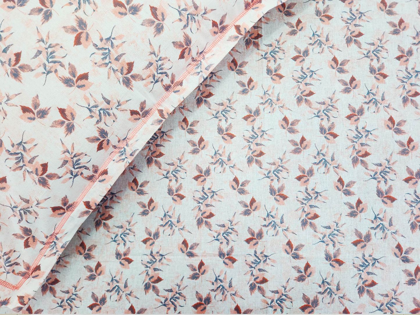 Ema-White Cotton Bedsheet