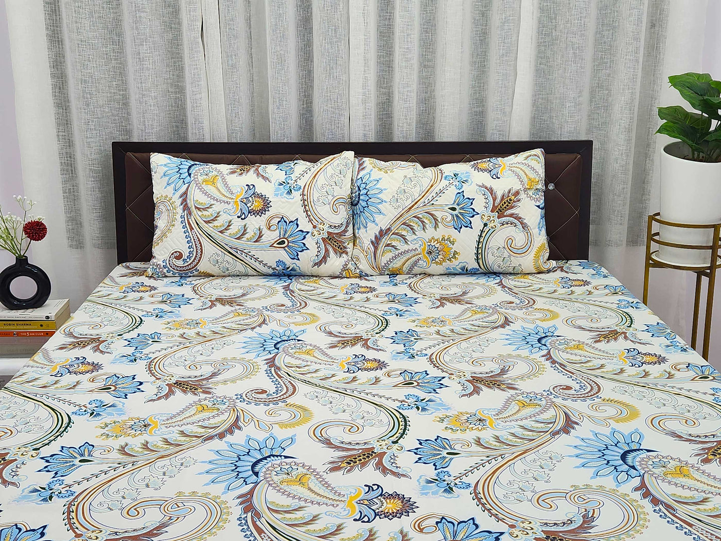 June - Off White Bedsheet