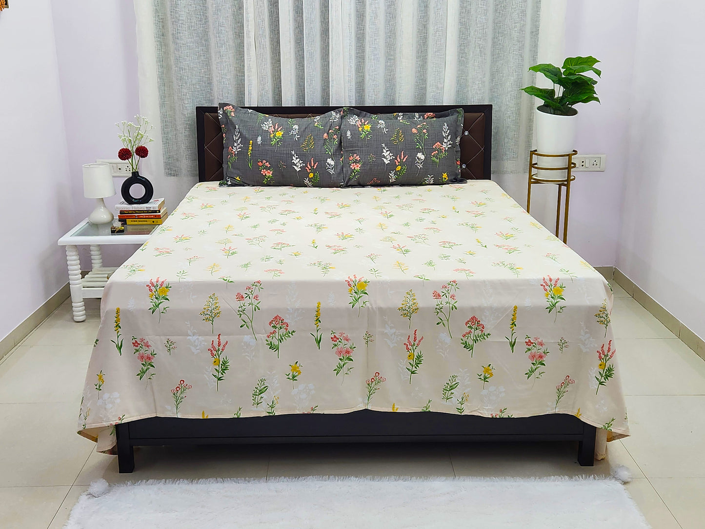 Anya- Pestal Bedsheet