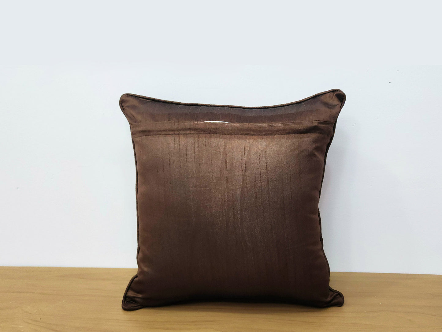 Marble Mist Dark Brown Cushion Cover