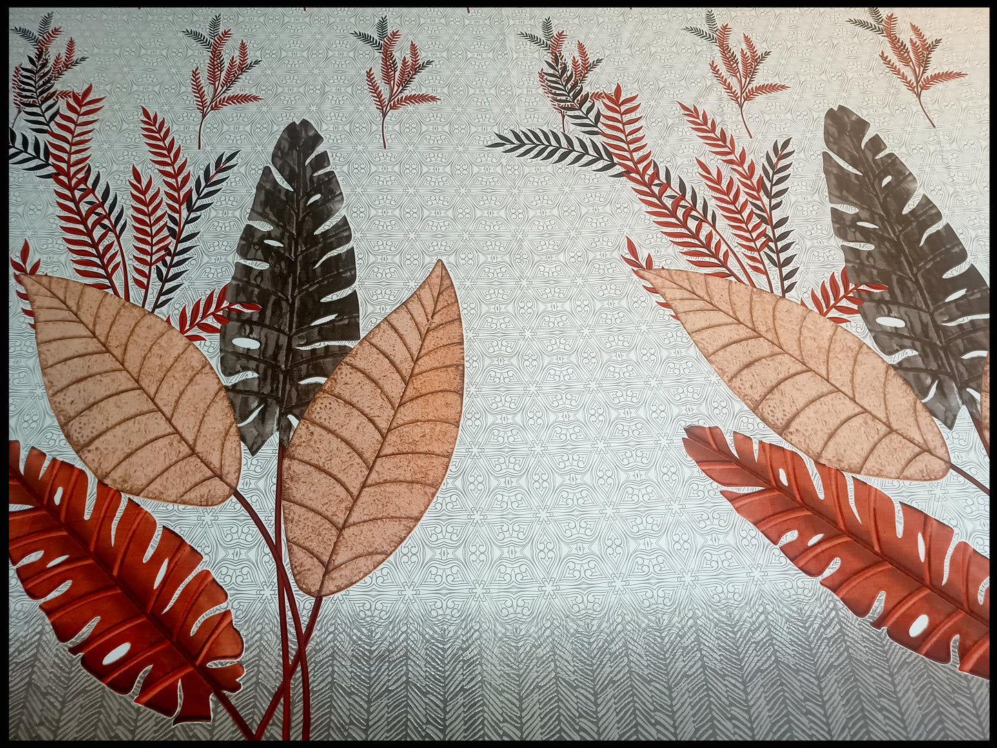Ira - Brown Designer Bedsheet