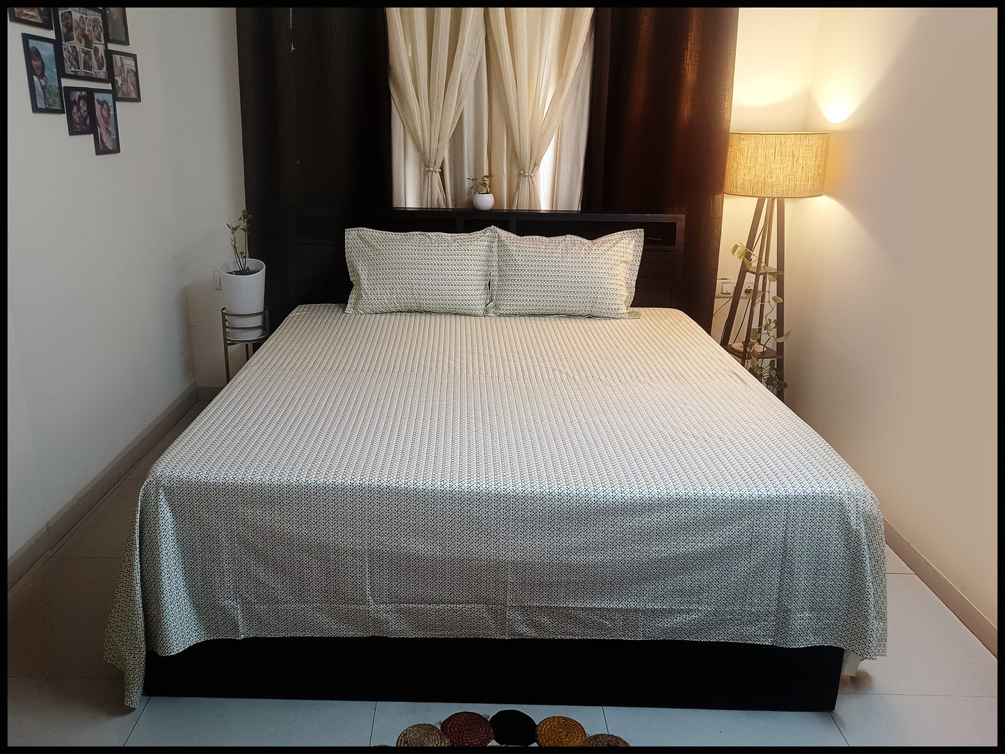 Pahi - Pastel Green Bedsheet