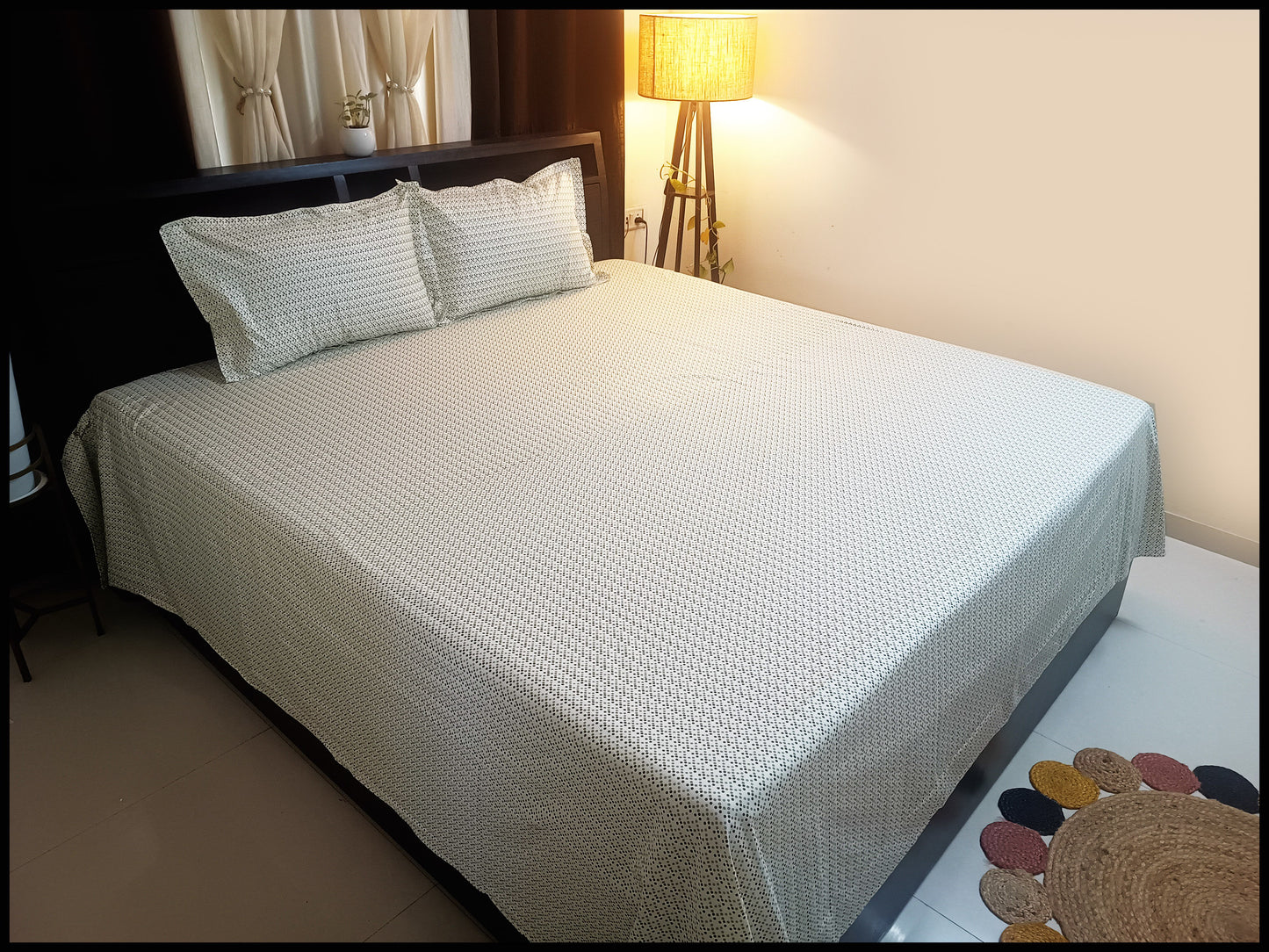 Pahi - Pastel Green Bedsheet