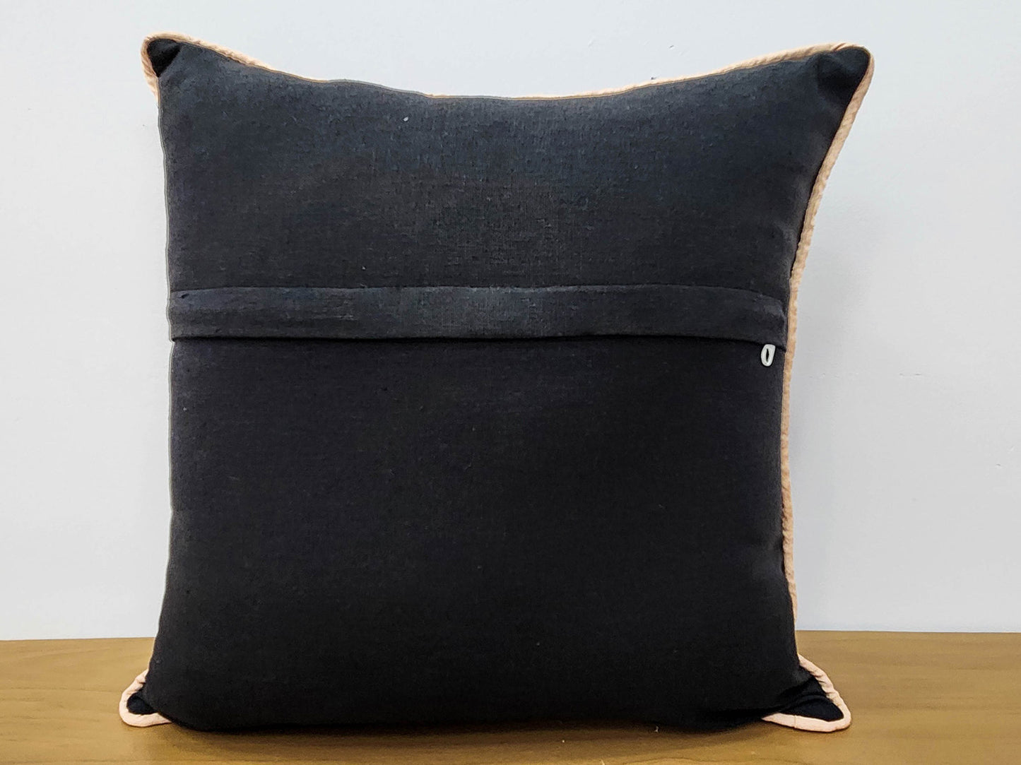 Ethnic Charm Black Cushion Cover