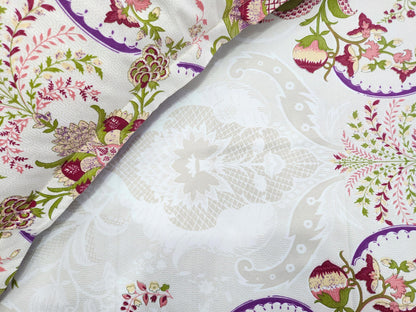 Kiya-White Bedsheet