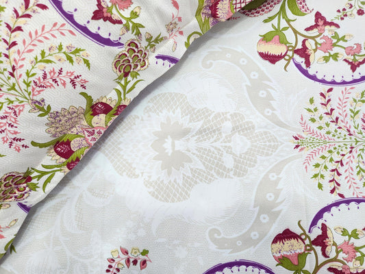 Kiya-White Bedsheet