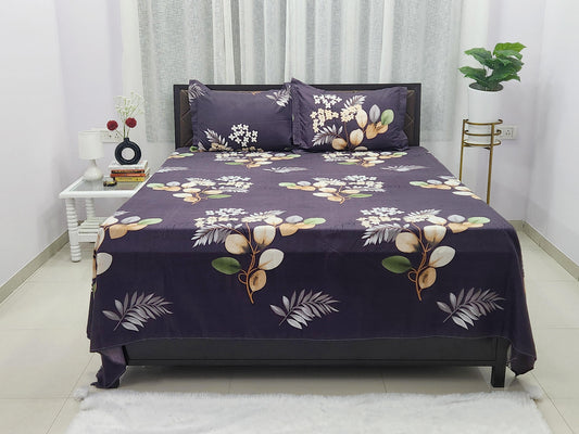 Iris- Purple Bedsheet