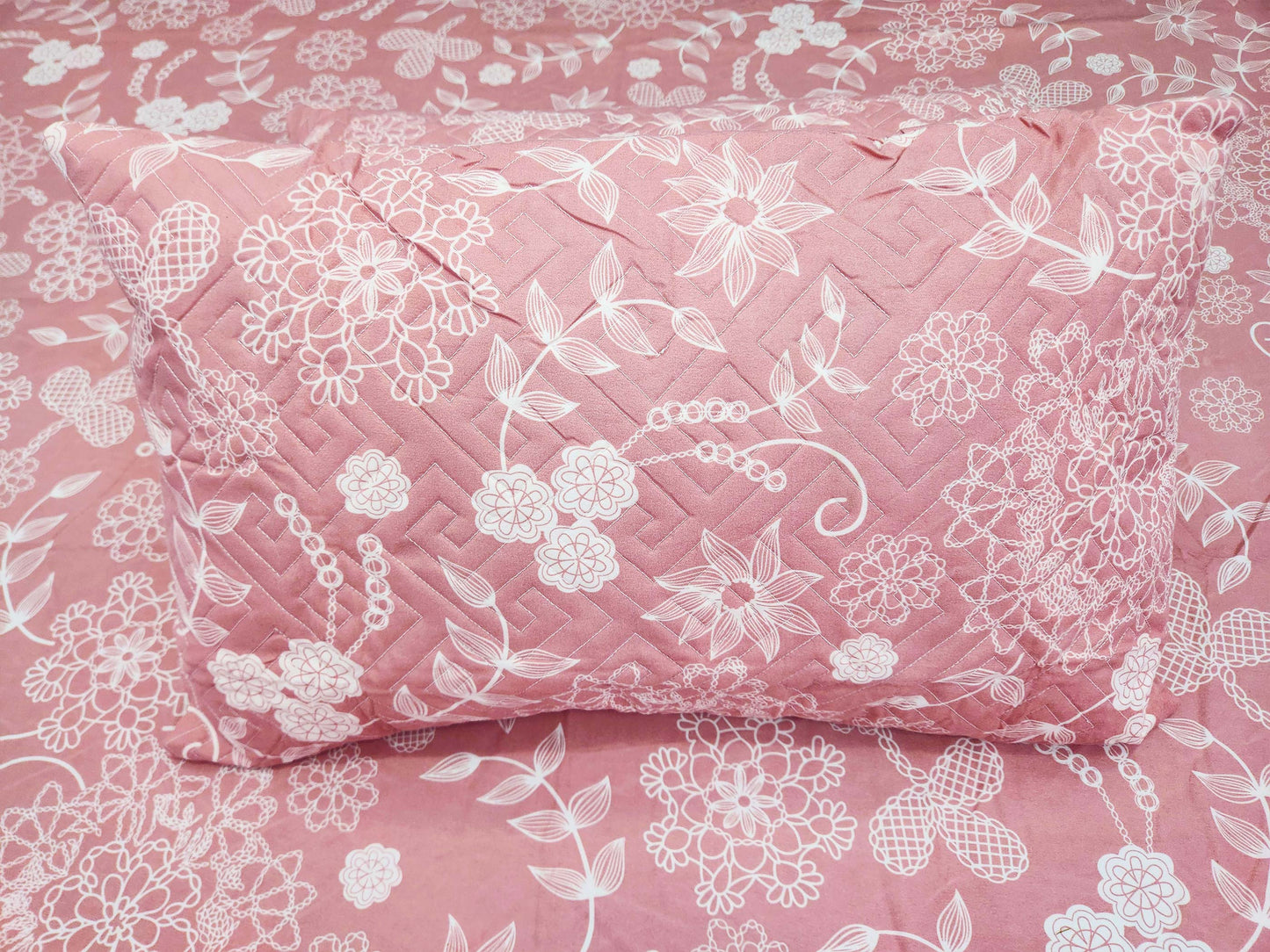 Pari- Pastel Pink Bedsheet