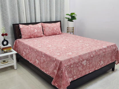 Pari- Pastel Pink Bedsheet