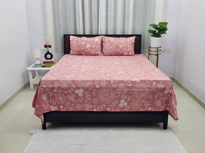 Pari- Pastel Pink Bedsheet