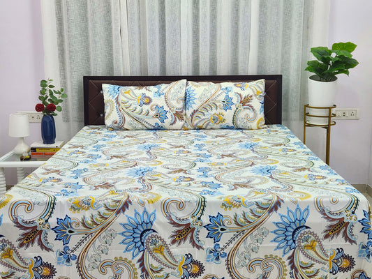 June - Off White Bedsheet