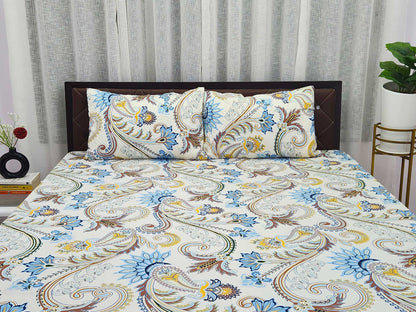 June - Off White Bedsheet