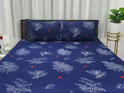 Jheel- Blue Bedsheet