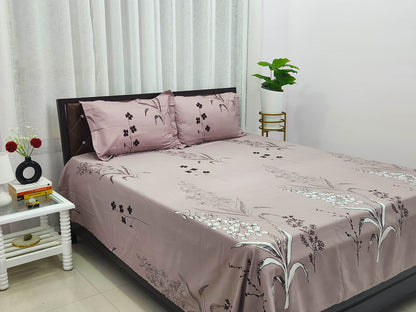 Vani- Pastel Pink Bedsheet