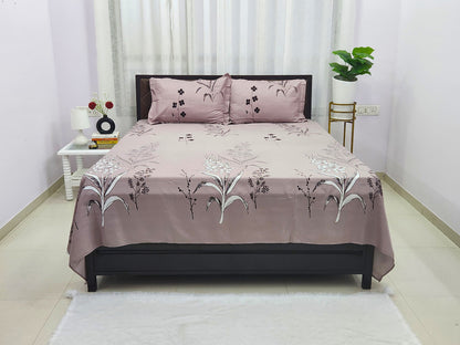 Vani- Pastel Pink Bedsheet