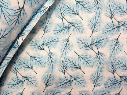 Amber- Blue Cotton Bedsheet