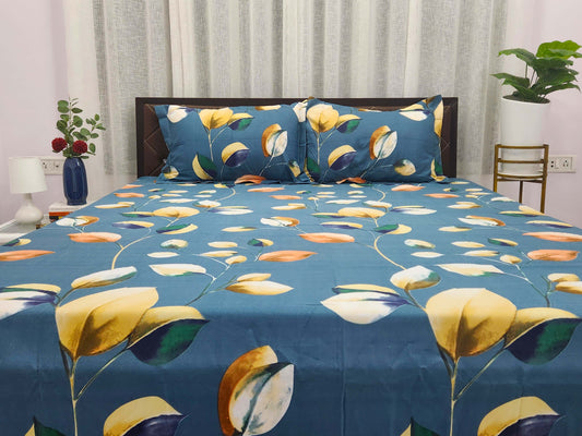 Nia-Blue Bedsheet