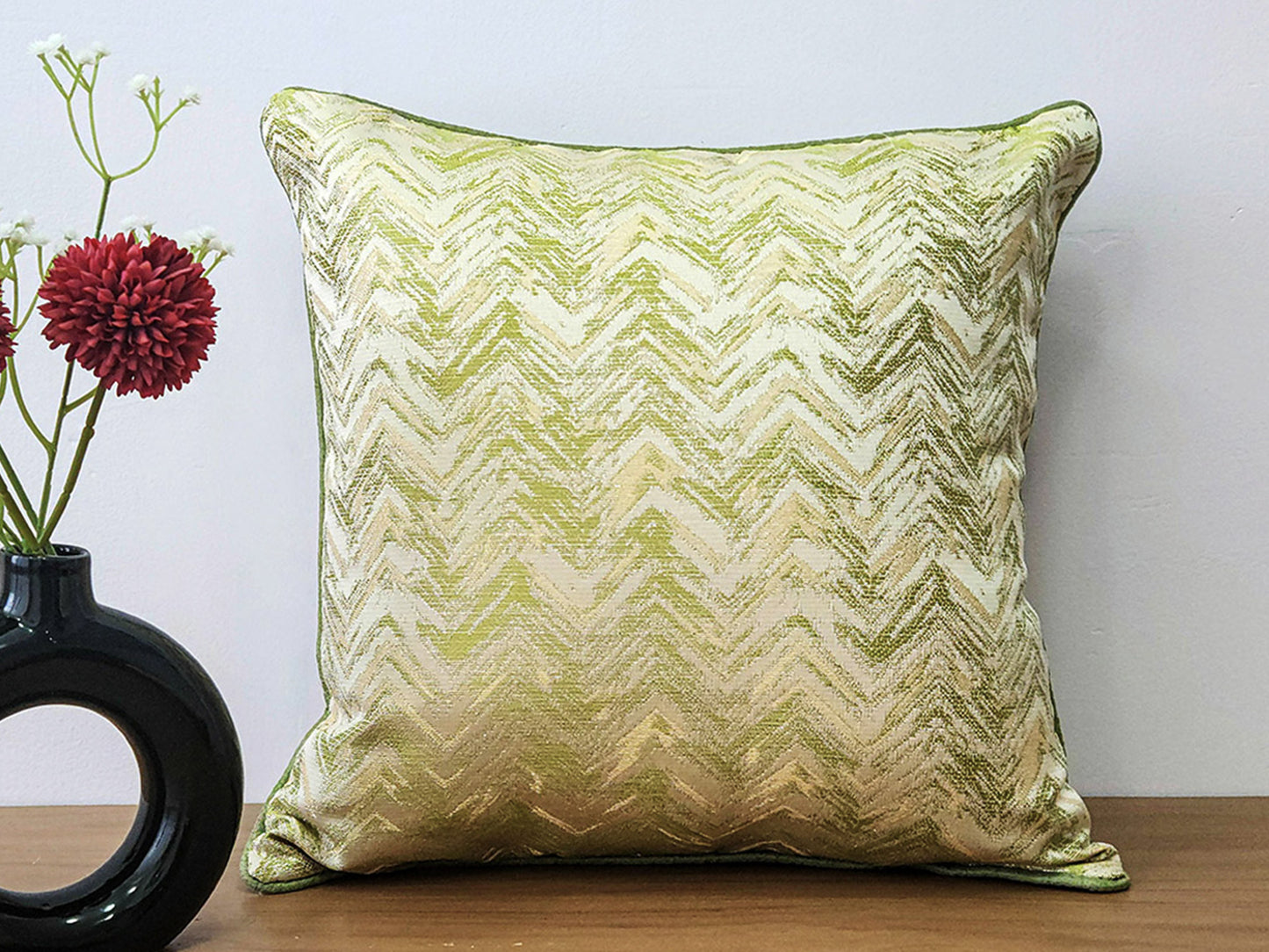 Meadow Bliss Green Cushion Cover