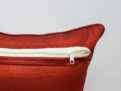 Red Floral Charm cushion Cover