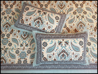 Chitra - Ethnic Paisley Design Bedsheet