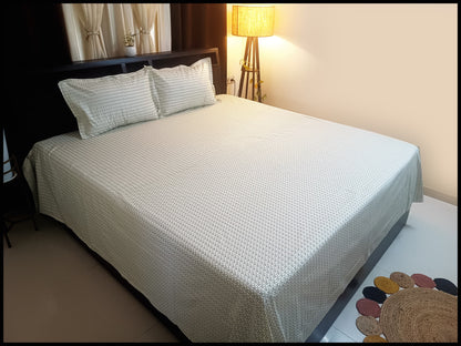 Pahi - Pastel Green Bedsheet