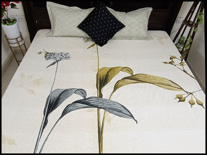 Qia - Pastel Designer Bedsheet