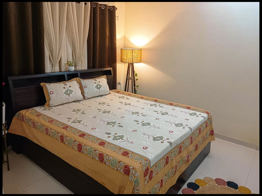 Sadagi - Ethnic Rose Bedsheet