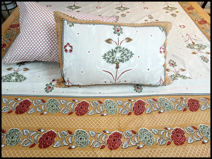 Sadagi - Ethnic Rose Bedsheet