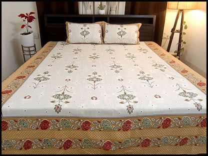 Sadagi - Ethnic Rose Bedsheet