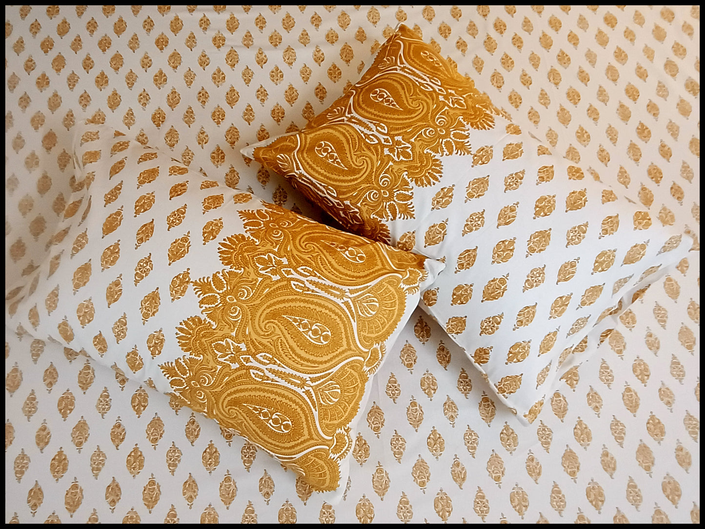Swarna - Paisley Designer Ethenic Bedsheet