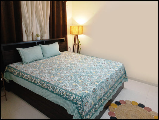 Zenha - Pastel Blue Bedsheet