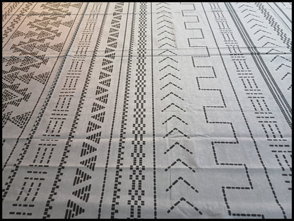 Zina - Grey Designer Bedsheet